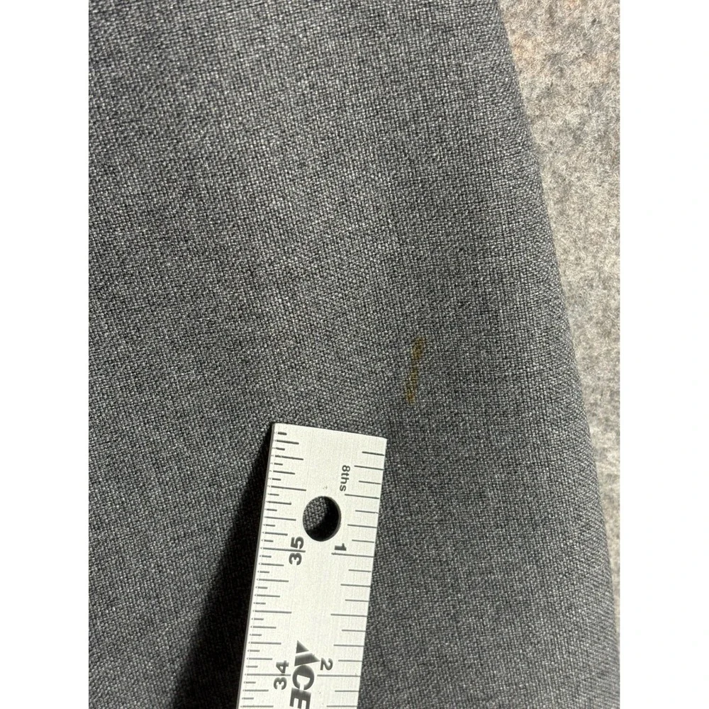 Oakmont Tailoring Mens Gray Blazer Jacket Buttons Double Breasted Formal Smart‎